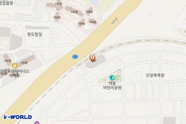가능1동 5공영주차장 위치 지도 — 경기도 의정부시 의정로202번길 73