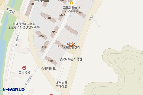 호계민원센터 위치 지도 — 경상남도 창원시 마산회원구 내서읍 호원로 323