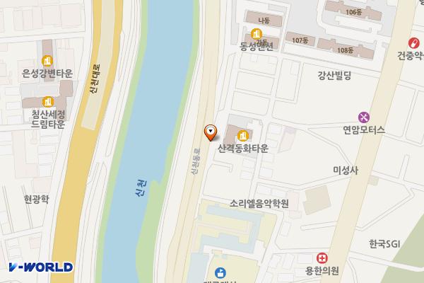 HC홈센타홀딩스 주차장 위치 지도 — 대구광역시 북구 노원로 139-6