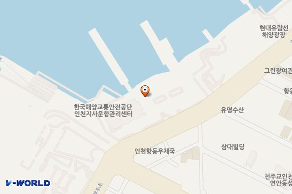 연안여객터미널 위치 지도 — 인천광역시 제물포구 연안부두로 70