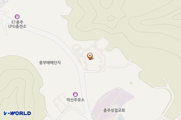 평생학습관 위치 지도 — 충청북도 충주시 팽고리산길 45