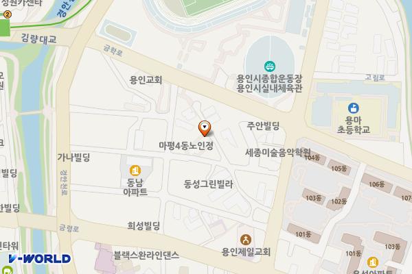 마평동 공영(3) 위치 지도 — 경기도 용인시 처인구 마평동 663-23