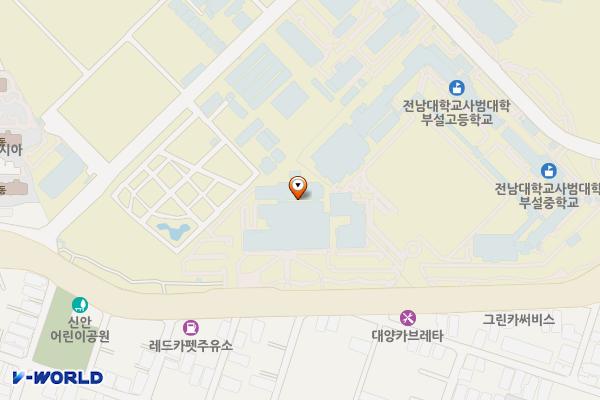 전남대학교치과병원 위치 지도 — 전남광주통합특별시 북구 용봉로 33