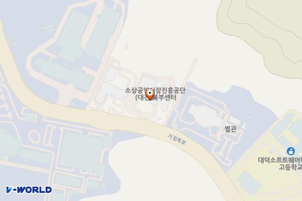 대전경제통상진흥원 위치 지도 — 대전광역시 유성구 가정북로 96