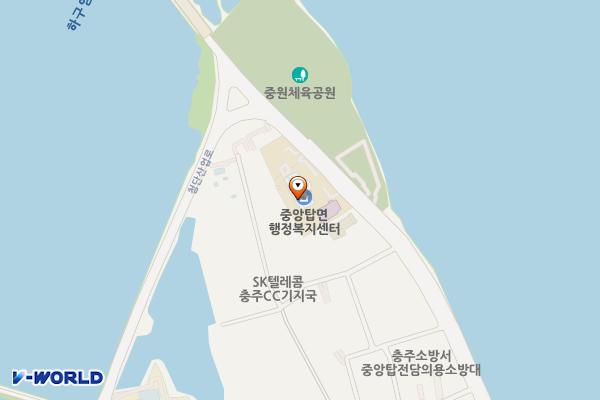 중앙탑면 행정복지센터 위치 지도 — 충청북도 충주시 중앙탑면 중앙탑길 247