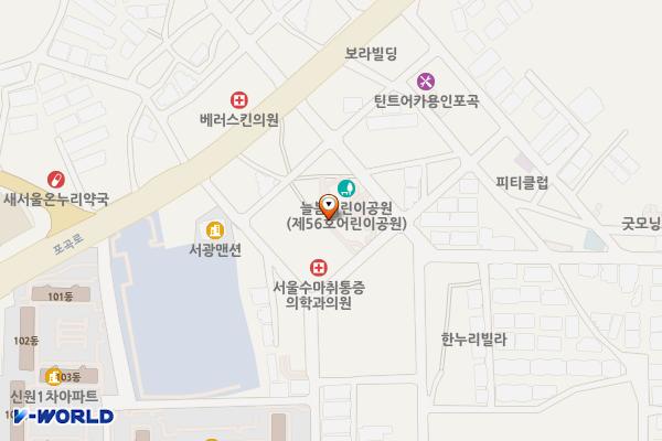 둔전리 공영주차장 위치 지도 — 경기도 용인시 처인구 포곡읍 포곡로108번길 13-7