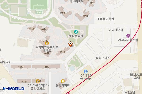풍덕천2공영 위치 지도 — 경기도 용인시 수지구 풍덕천동 59-13