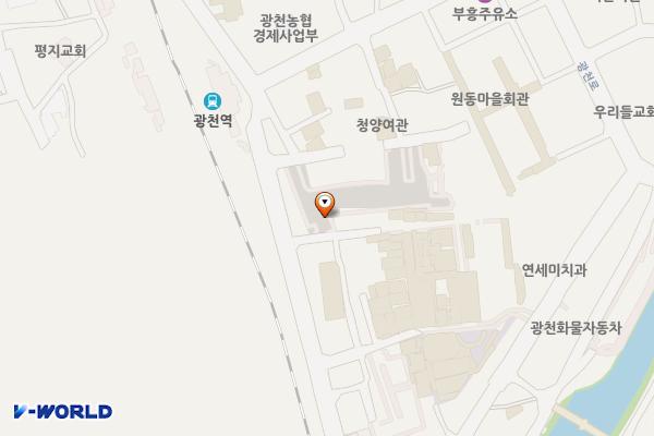 광천전통시장 위치 지도 — 충청남도 홍성군 광천읍 광천로299번길 26-6