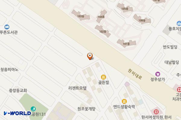 중앙입체 공영주차장 위치 지도 — 경상남도 창원시 성산구 원이대로 566