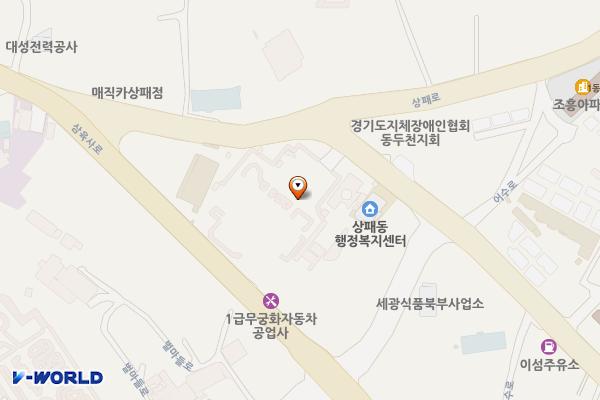 동두천시민회관 위치 지도 — 경기도 동두천시 어수로 4