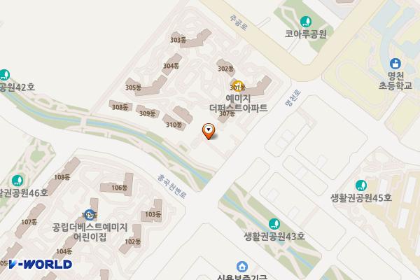 대천4동행정복지센터 위치 지도 — 충청남도 보령시 명천로 70