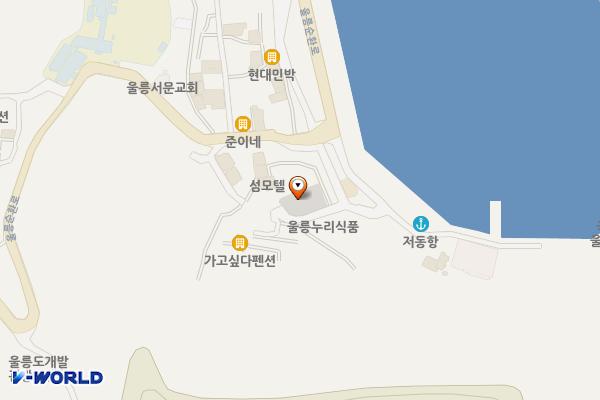 저동공영주차장 위치 지도 — 경상북도 울릉군 울릉읍 봉래1길 30-3