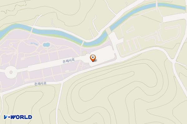 은해사집단시설지구 위치 지도 — 경상북도 영천시 청통면 청통로 894-32