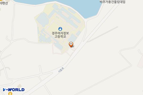경주여자정보고등학교 위치 지도 — 경상북도 경주시 시동로 90
