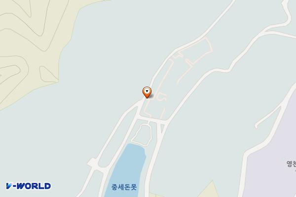 운주산승마자연휴양림 위치 지도 — 경상북도 영천시 임고면 승마휴양림길 105