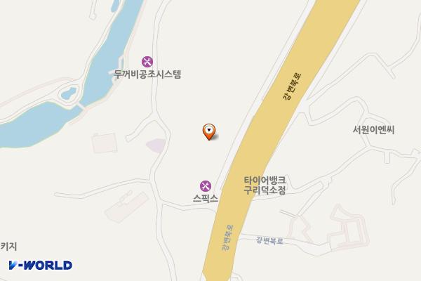 한국전력공사 남양주지사 위치 지도 — 경기도 남양주시 다산지금로163번길 89