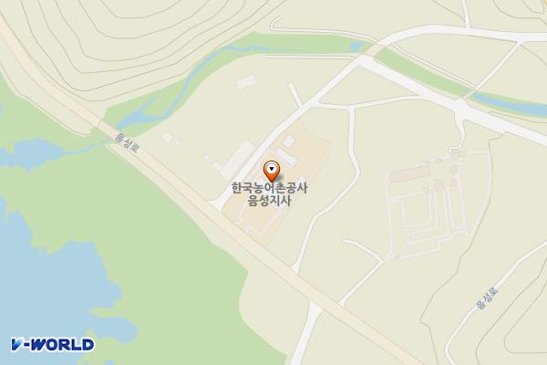 한국농어촌공사 음성지사 위치 지도 — 충청북도 음성군 음성읍 음성로 834