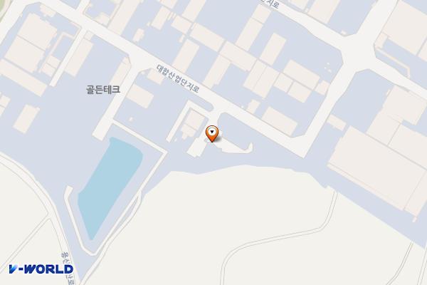 대합일반산업단지 전기차충전소 위치 지도 — 경상남도 창녕군 대합면 대합산업단지로 22-22