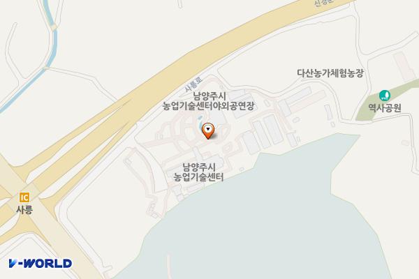농업기술센터 위치 지도 — 경기도 남양주시 진건읍 사릉로 234-46