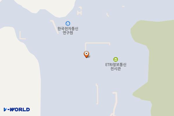 한국전자통신연구원 위치 지도 — 대전광역시 유성구 가정로 218