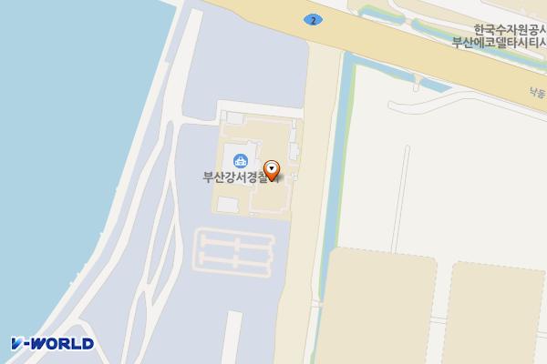 강서경찰서 위치 지도 — 부산광역시 강서구 명지국제1로 305