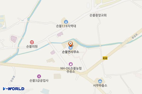 손불면사무소 위치 지도 — 전남광주통합특별시 함평군 손불면 손불중앙길 76-9