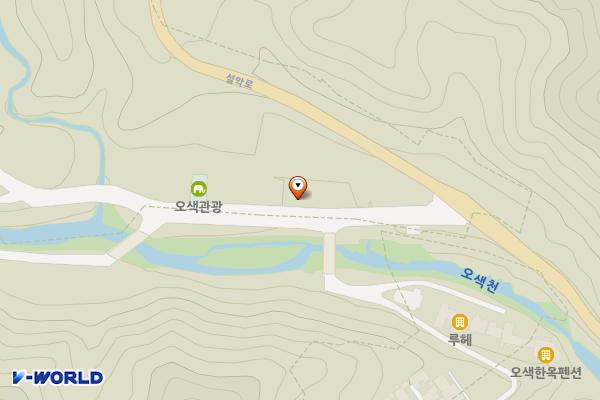 양양오색주차장 위치 지도 — 강원특별자치도 양양군 서면 관대문길 27-11