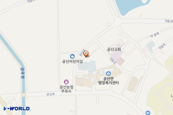 공산 농민문화 체육센터 충전소 위치 지도 — 전남광주통합특별시 나주시 공산면 공산로 140-8 (남창리, 나주시농어민문화체육센터)