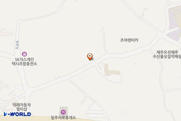 한라산렌트카 위치 지도 — 제주특별자치도 제주시 오일장중길 19