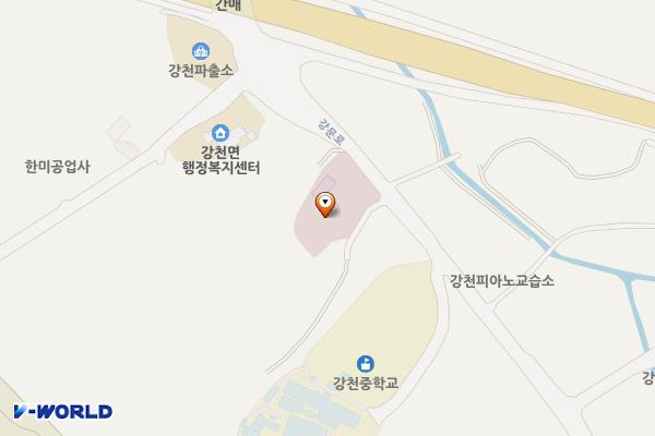 강천면 주민자치센터 위치 지도 — 경기도 여주시 강천면 강문로 586