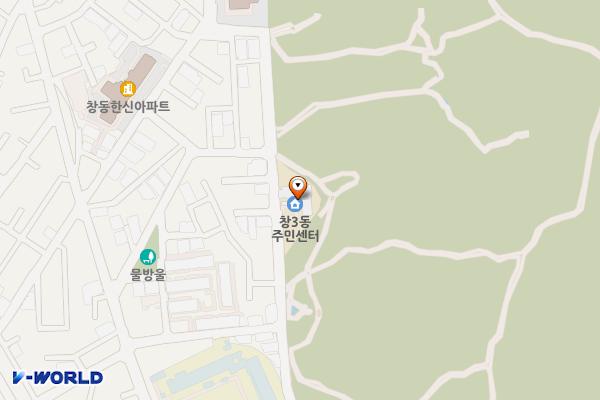 창3동 주민센터 위치 지도 — 서울특별시 도봉구 덕릉로62길 89