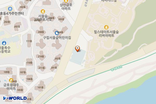 금호스포츠센터 위치 지도 — 서울특별시 성동구 금호로 20