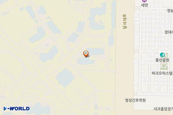 계명대학교 성서캠퍼스(공학관) 위치 지도 — 대구광역시 남구 명덕로 104