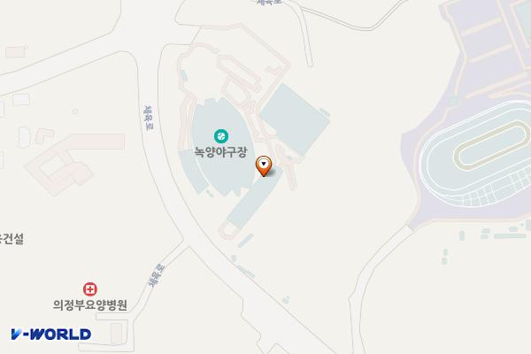 의정부 실내빙상장 위치 지도 — 경기도 의정부시 체육로 136