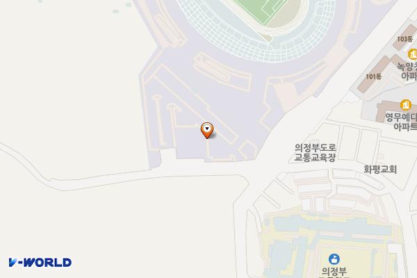 엄복동동상 주차장 위치 지도 — 경기도 의정부시 체육로 90