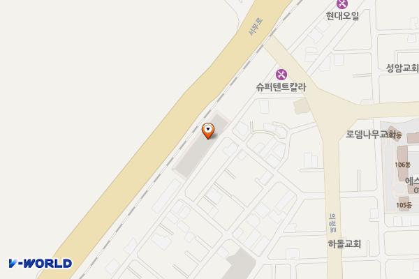 가능1동 제4공영주차장 위치 지도 — 경기도 의정부시 의정로201번길 22