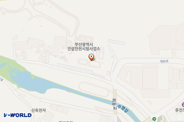 건설안전시험사업소 위치 지도 — 부산광역시 금정구 개좌로239번길 39