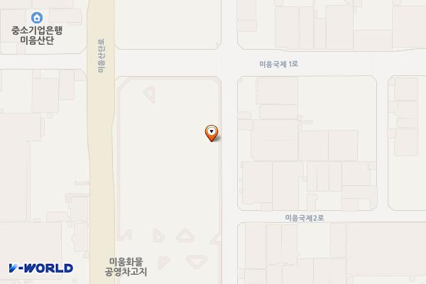미음 화물차고지 위치 지도 — 부산광역시 강서구 미음산단로 270