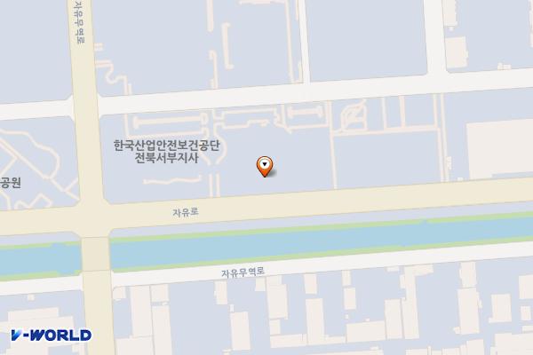 군산자유무역지역관리원 위치 지도 — 전북특별자치도 군산시 자유로 482