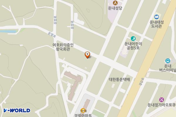 둔방1리 마을회관 충전소 위치 지도 — 강원특별자치도 횡성군 둔내면 둔방로 19