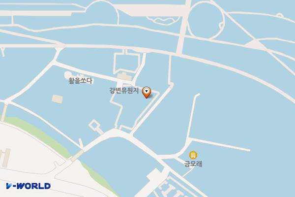 금은모래캠핑장 위치 지도 — 경기도 여주시 강변유원지길 107