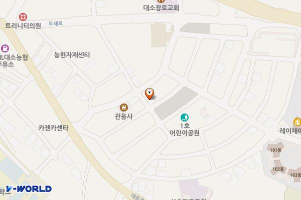 대소면 공영주차장 위치 지도 — 충청북도 음성군 대소면 대화2길 1
