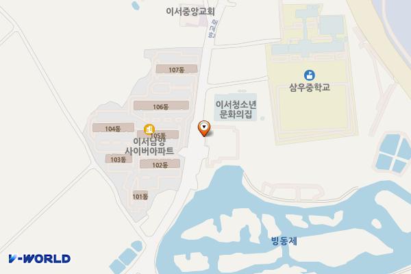 이서문화체육센터 위치 지도 — 전북특별자치도 완주군 이서면 반교로 30
