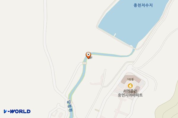 서천 어메니티복지마을 위치 지도 — 충청남도 서천군 종천면 충서로302번길 113
