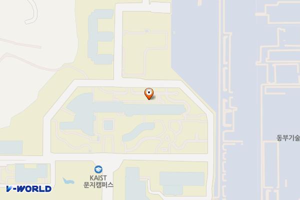 카이스트 문지캠퍼스 위치 지도 — 대전광역시 유성구 문지로 193