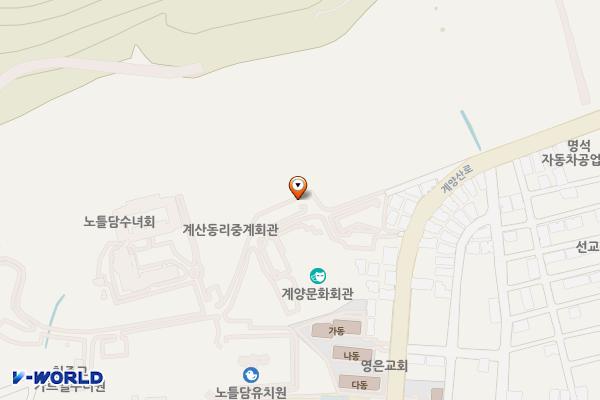 계양구청 문화회관 위치 지도 — 인천광역시 계양구 계양산로35번길 11