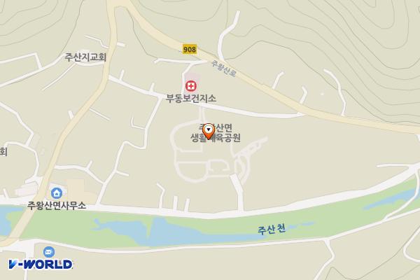 주왕산면 복지회관 위치 지도 — 경상북도 청송군 주왕산면 이전새마을길 15