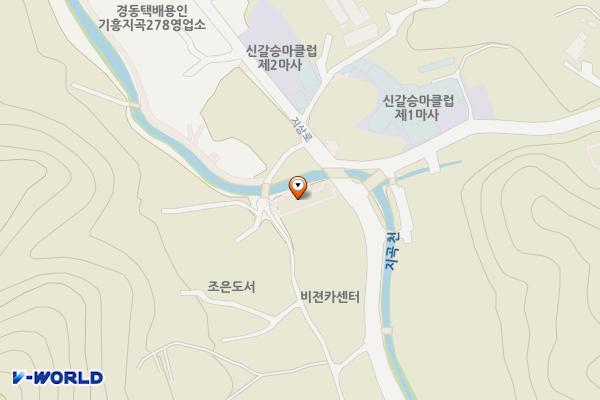 지곡동 자투리주차장 위치 지도 — 경기도 용인시 기흥구 지곡동 656-16