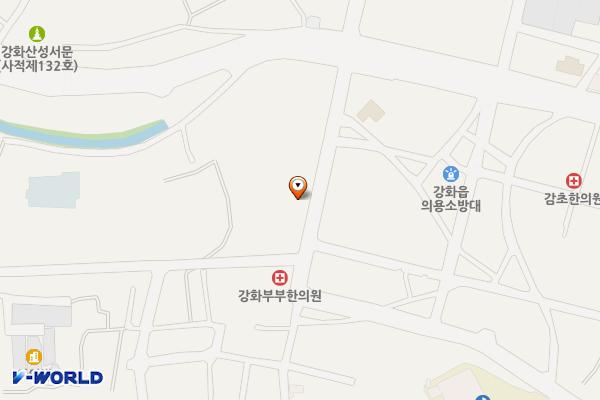 신문 제1공영주차장 위치 지도 — 인천광역시 강화군 강화읍 향나무길5번길 16