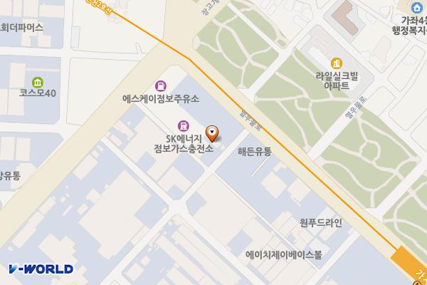 개인택시운송조합 위치 지도 — 인천광역시 서해구 백범로718번길 33